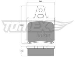 TOMEX Brakes TX 12-07