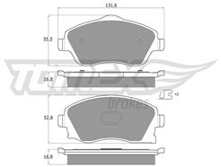 TOMEX Brakes TX 12-19