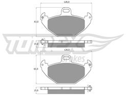TOMEX Brakes TX 12-38