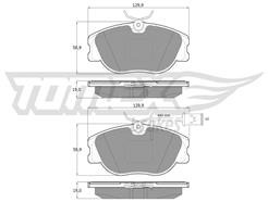 TOMEX Brakes TX 12-441