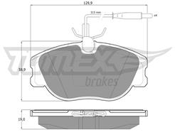 TOMEX Brakes TX 12-442