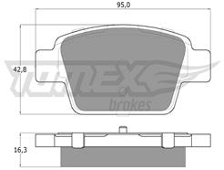 TOMEX Brakes TX 12-51