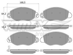 TOMEX Brakes TX 12-61