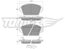 TOMEX Brakes TX 12-63