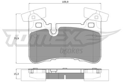 TOMEX Brakes TX 12-67 Číslo výrobce: 12-67. EAN: 5906485553985.