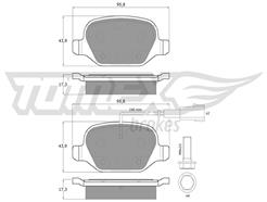TOMEX Brakes TX 12-703