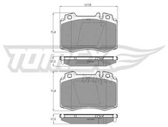TOMEX Brakes TX 12-81