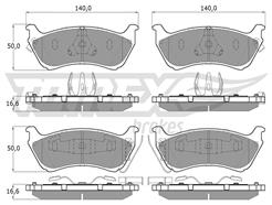 TOMEX Brakes TX 12-84