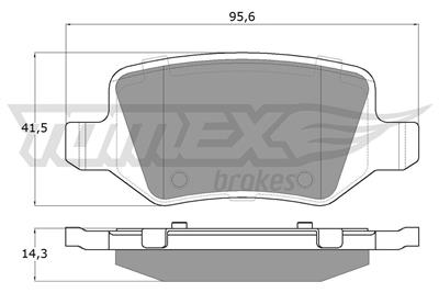 TOMEX Brakes TX 12-90 Číslo výrobce: 12-90. EAN: 5906485555415.
