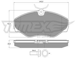 TOMEX Brakes TX 13-08