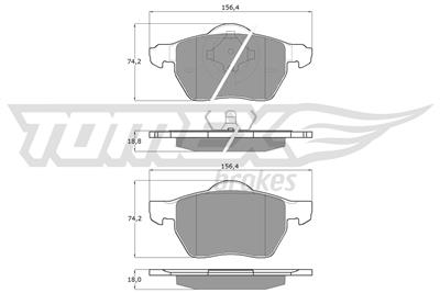 TOMEX Brakes TX 13-131 Číslo výrobce: 13-131. EAN: 5906485553749.