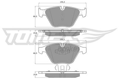 TOMEX Brakes TX 13-251 Číslo výrobce: 13-251. EAN: 5901646645653.