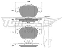 TOMEX Brakes TX 13-50