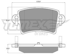 TOMEX Brakes TX 13-52
