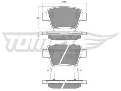 TOMEX Brakes TX 13-62