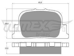 TOMEX Brakes TX 13-71