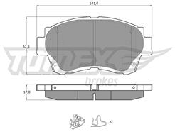 TOMEX Brakes TX 13-72