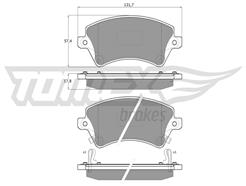 TOMEX Brakes TX 13-74