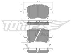 TOMEX Brakes TX 13-88