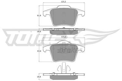 TOMEX Brakes TX 14-07 Číslo výrobce: 14-07. EAN: 5906485556689.