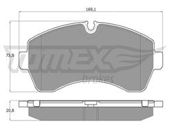 TOMEX Brakes TX 14-24