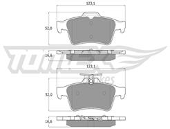 TOMEX Brakes TX 14-28