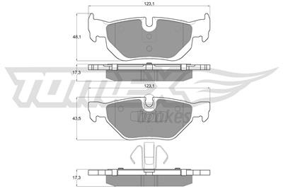 TOMEX Brakes TX 14-36 Číslo výrobce: 14-36. EAN: 5906485558935.