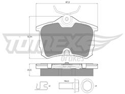 TOMEX Brakes TX 14-51