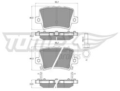 TOMEX Brakes TX 14-53