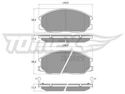 TOMEX Brakes TX 14-54