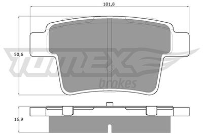 TOMEX Brakes TX 14-74 Číslo výrobce: 14-74. EAN: 5906485558980.