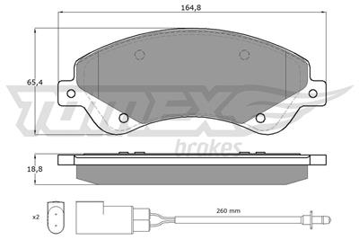 TOMEX Brakes TX 14-79 Číslo výrobce: 14-79. EAN: 5906485559376.