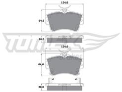 TOMEX Brakes TX 14-97