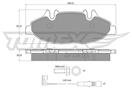 TOMEX Brakes TX 15-02
