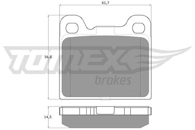 TOMEX Brakes TX 15-06 Číslo výrobce: 15-06. EAN: 5901646643482.