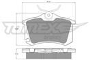 TOMEX Brakes TX 15-22