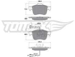 TOMEX Brakes TX 15-25