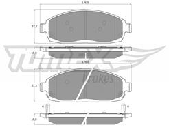 TOMEX Brakes TX 15-52