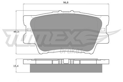 TOMEX Brakes TX 15-73 Číslo výrobce: 15-73. EAN: 5901646643147.