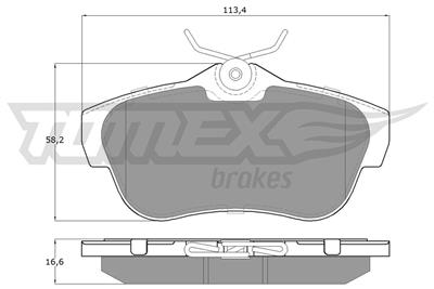 TOMEX Brakes TX 15-94 Číslo výrobce: 15-94. EAN: 5906485559482.