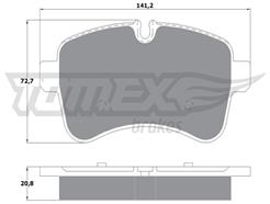 TOMEX Brakes TX 16-00