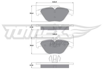 TOMEX Brakes TX 16-01 Číslo výrobce: 16-01. EAN: 5901646642478.