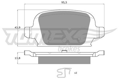 TOMEX Brakes TX 16-06 Číslo výrobce: 16-06. EAN: 5901646643666.