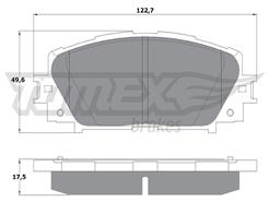 TOMEX Brakes TX 16-09
