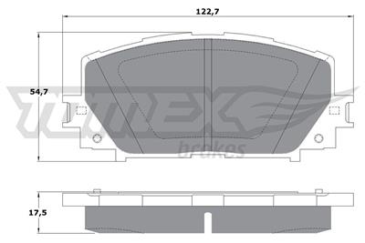 TOMEX Brakes TX 16-10 Číslo výrobce: 16-10. EAN: 5901646645110.