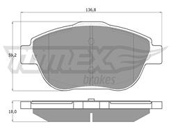 TOMEX Brakes TX 16-25