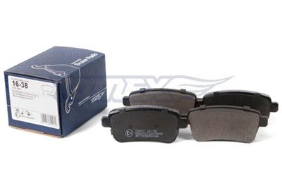 TOMEX Brakes TX 16-38 Číslo výrobce: 16-38. EAN: 5901646600089.