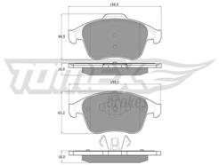 TOMEX Brakes TX 16-56