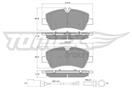 TOMEX Brakes TX 16-961