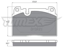 TOMEX Brakes TX 17-06